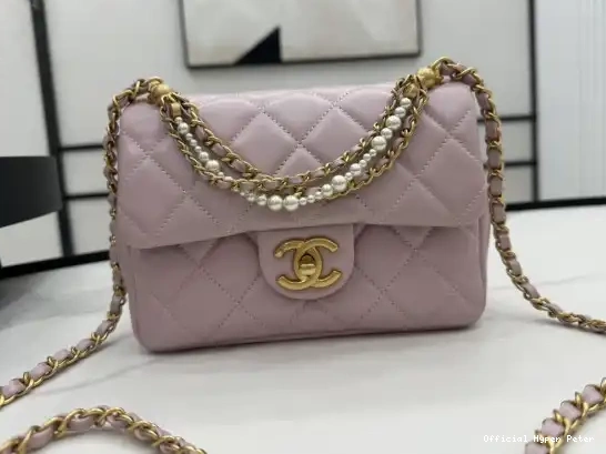 Hyper Peter FLAP CHANEL BAG-14.5x19.5x7.5cm 0702